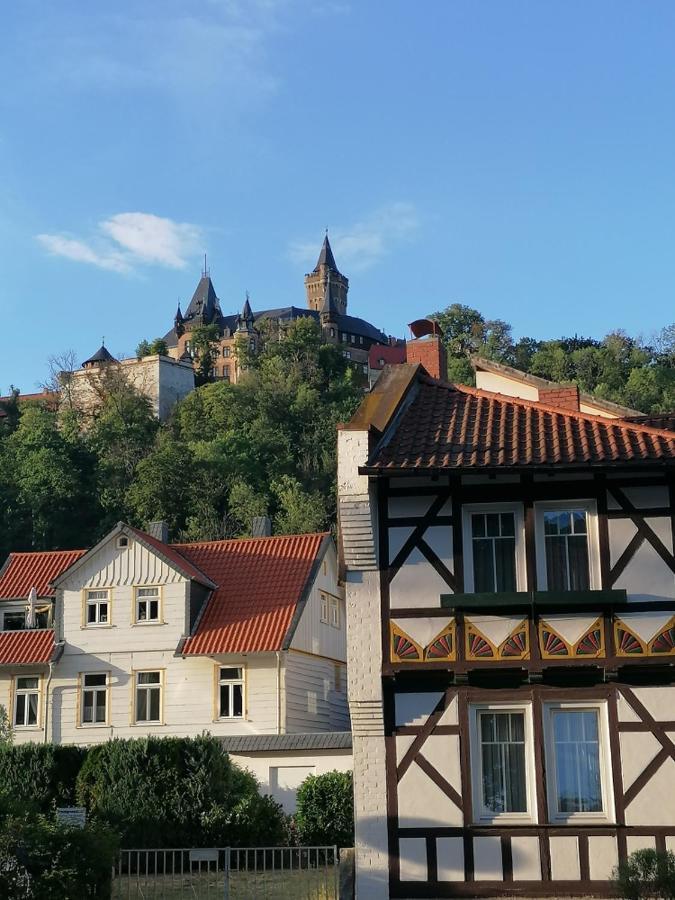 Haus Kreuzberg Mit Schlossblick Apartment Wernigerode Ngoại thất bức ảnh