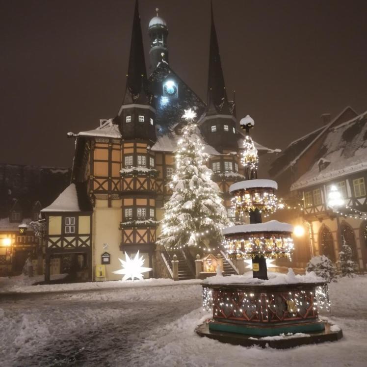 Haus Kreuzberg Mit Schlossblick Apartment Wernigerode Ngoại thất bức ảnh