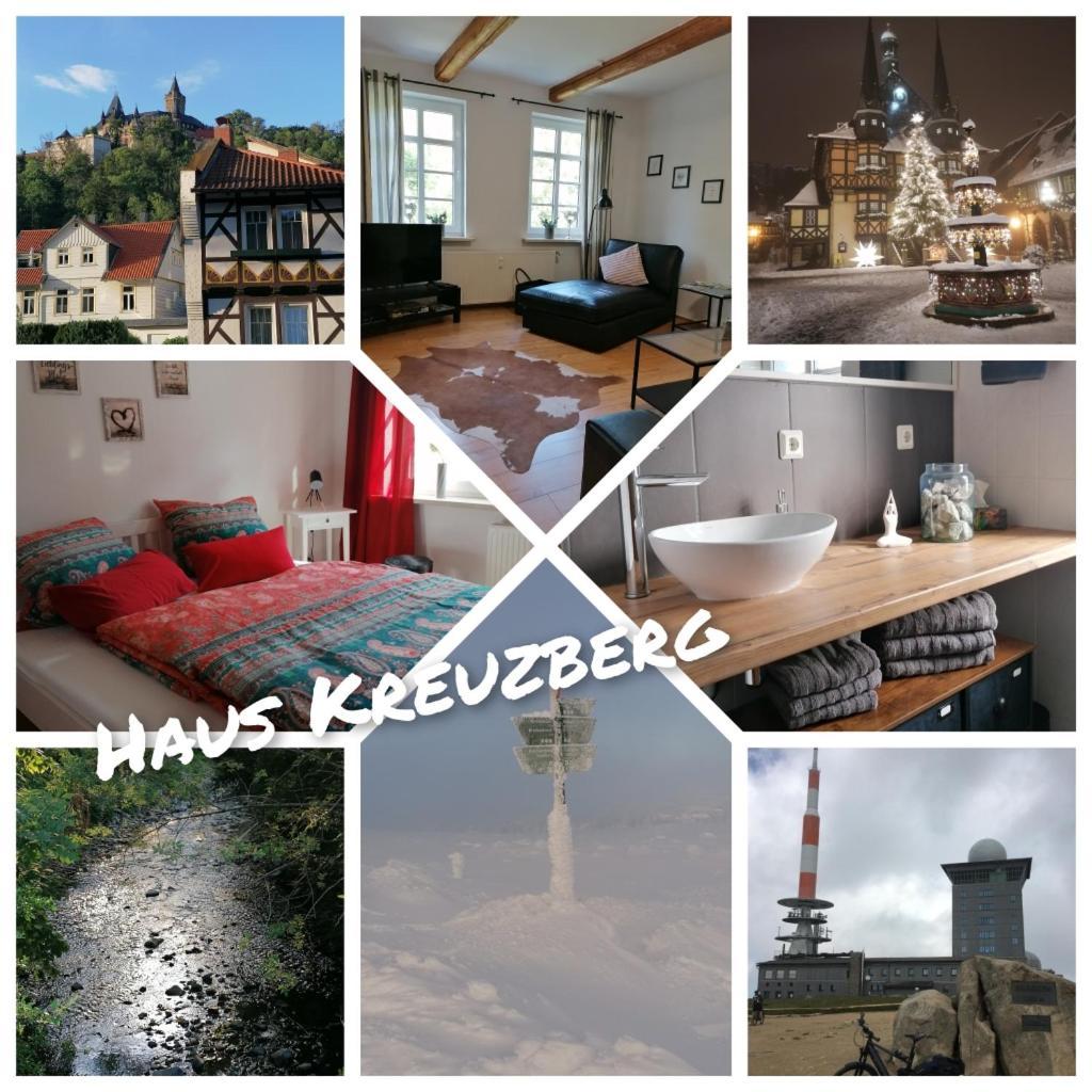 Haus Kreuzberg Mit Schlossblick Apartment Wernigerode Ngoại thất bức ảnh