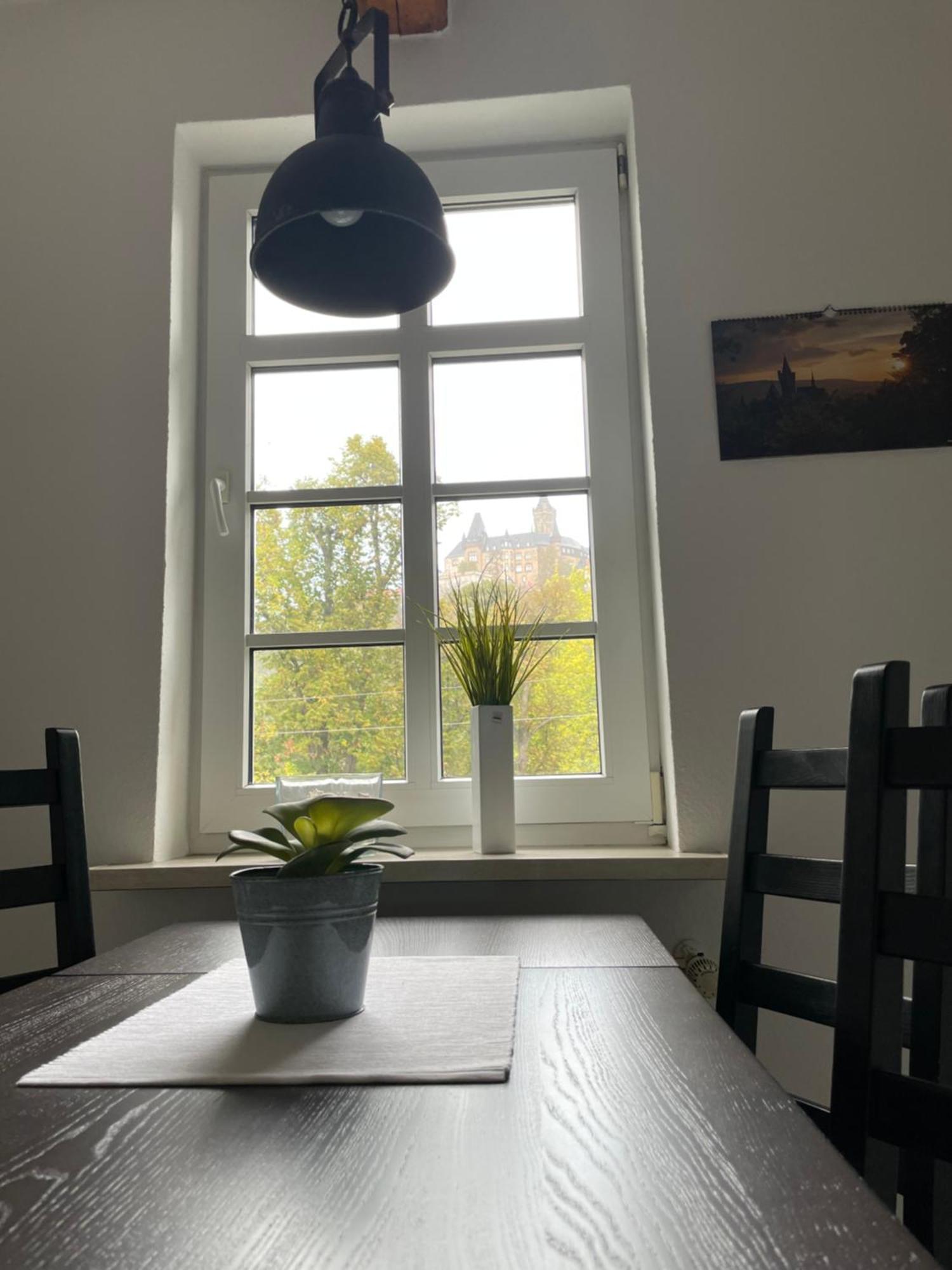 Haus Kreuzberg Mit Schlossblick Apartment Wernigerode Ngoại thất bức ảnh