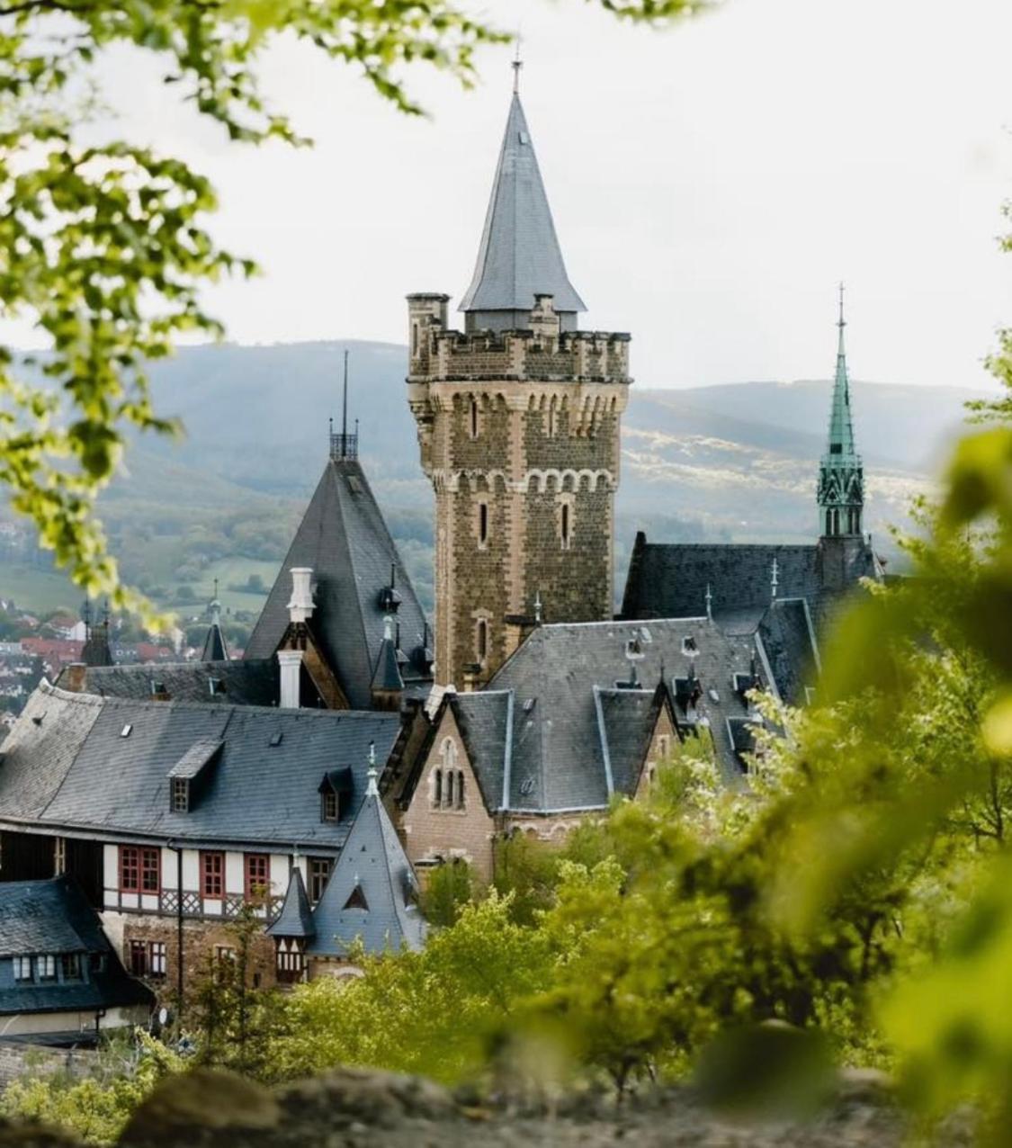 Haus Kreuzberg Mit Schlossblick Apartment Wernigerode Ngoại thất bức ảnh